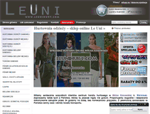 Tablet Screenshot of leunihurt.com